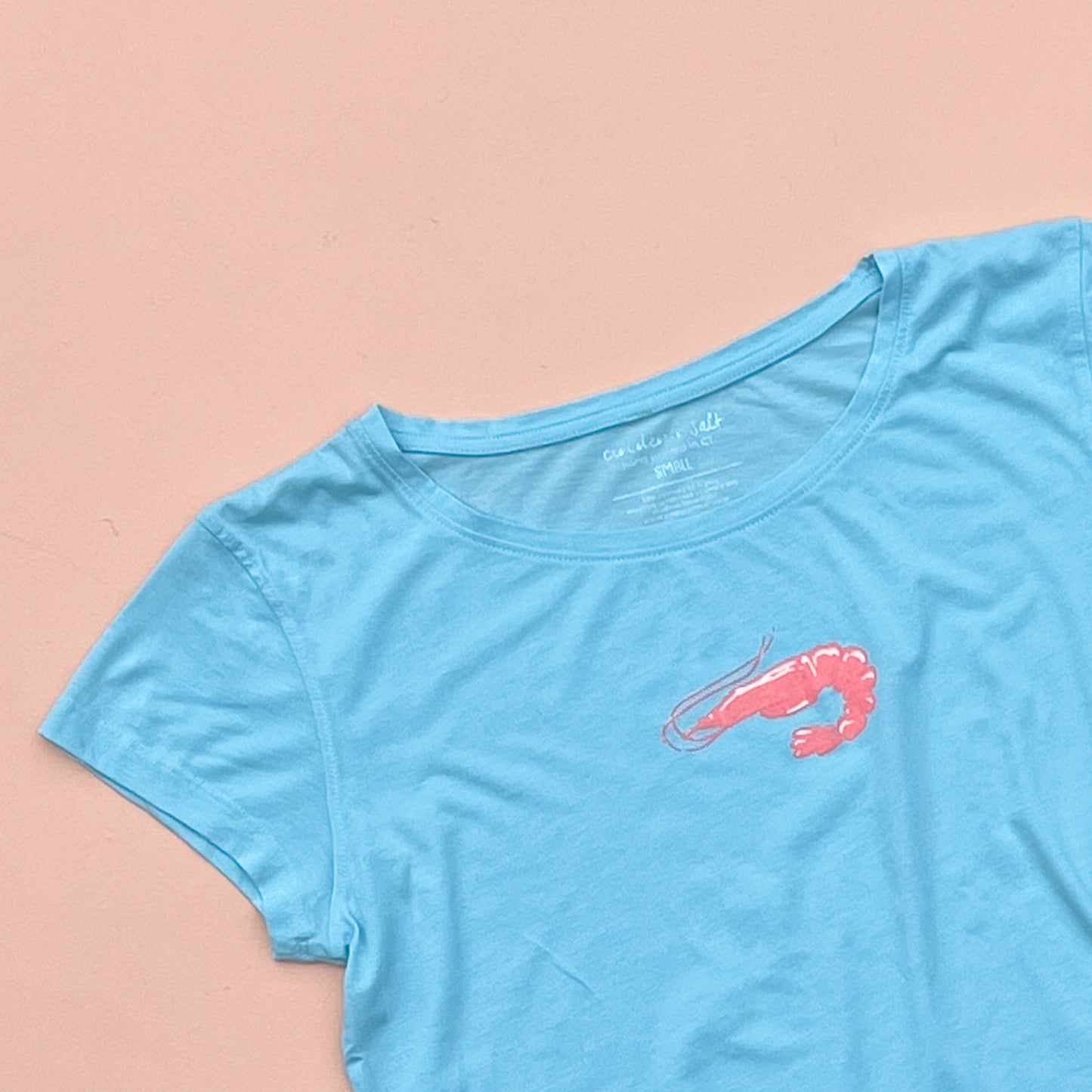 Shrimp Boxy Tee