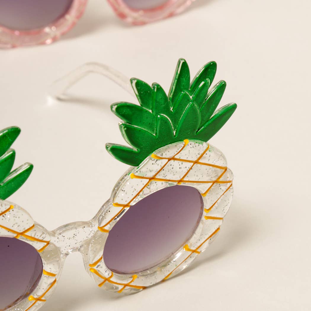 Kid's Pineapple Shaped Sunglasses