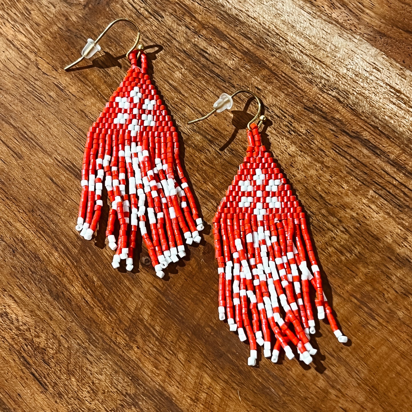 Fairisle Snowflake Earrings