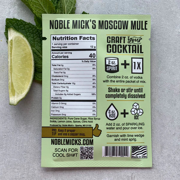 Moscow Mule Cocktail Mix