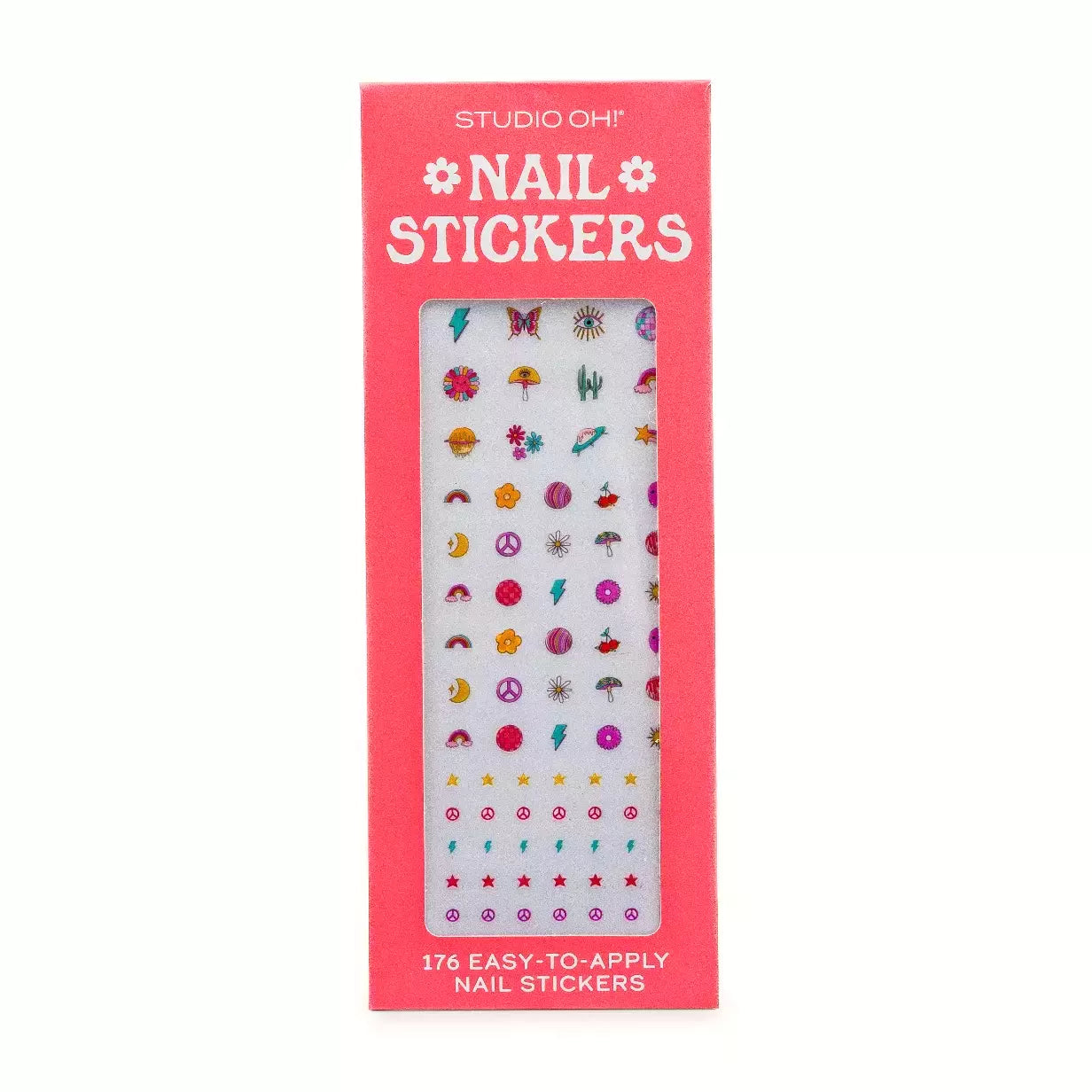 Peace Out Nail Stickers