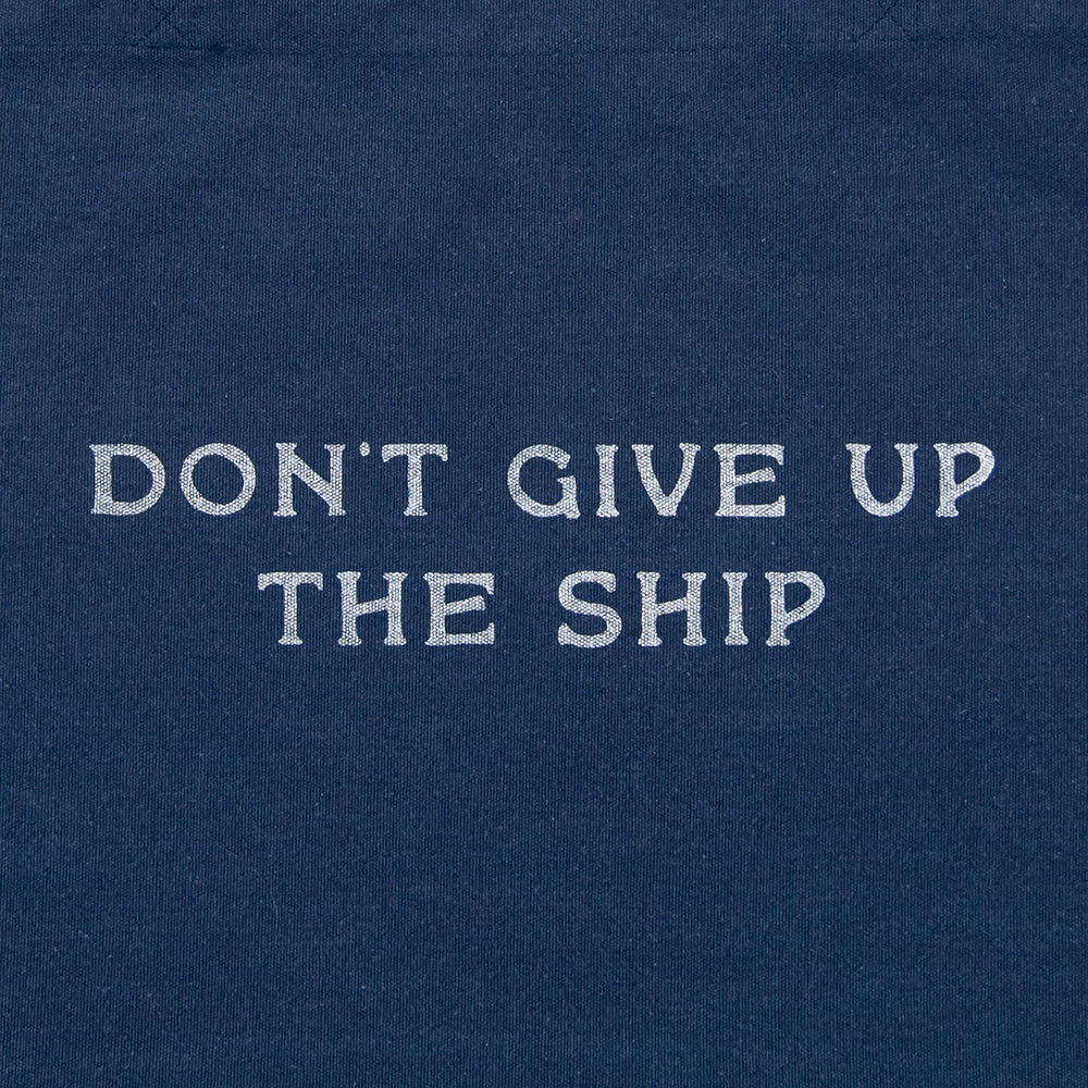 Don't Give Up The Ship Jumbo Tote