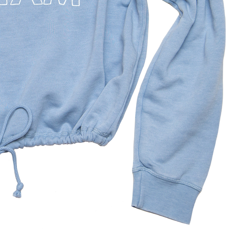 Ice Cream Cinch Crop Sweatshirt