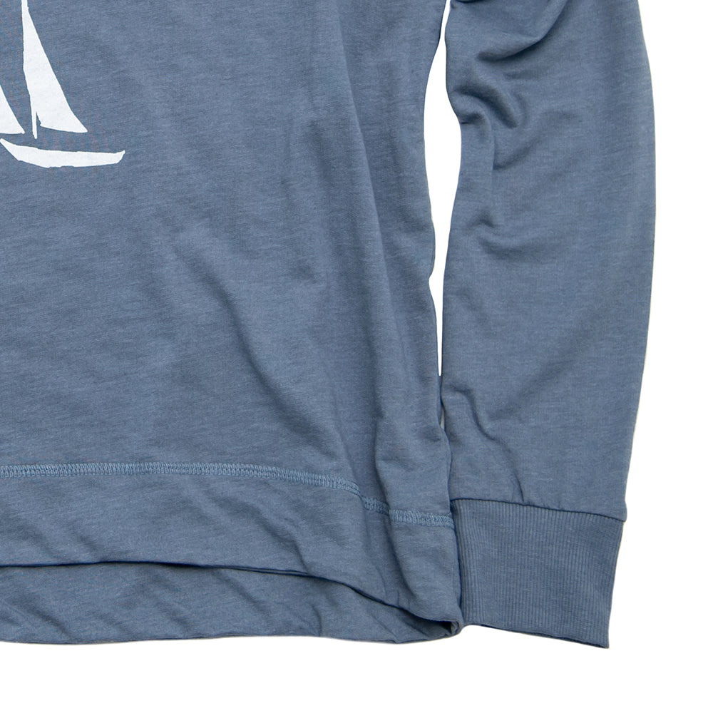 Sailboat Slouchy Pullover