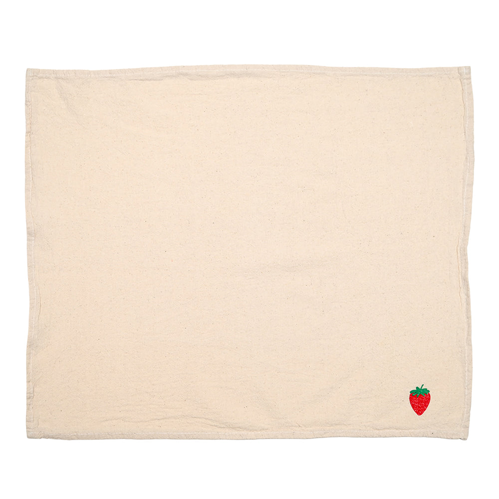 Strawberry Cloth Napkins - Set of 4