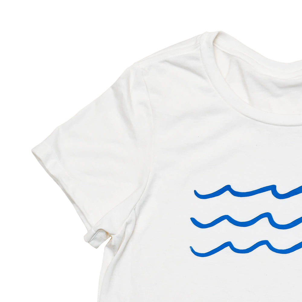 Waves Drape Tee