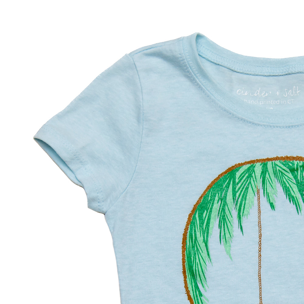 Island Time Girls Princess-Cut Tee