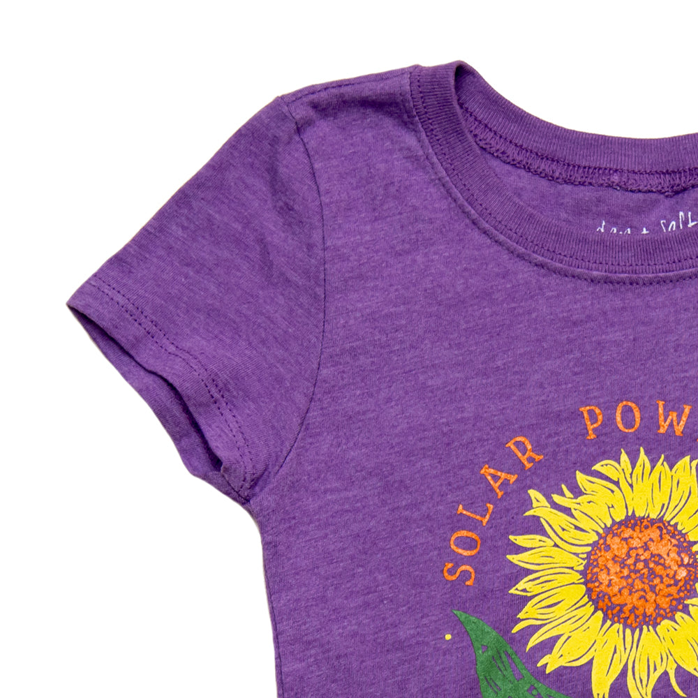 Solar Powered Girls Princess-Cut Tee