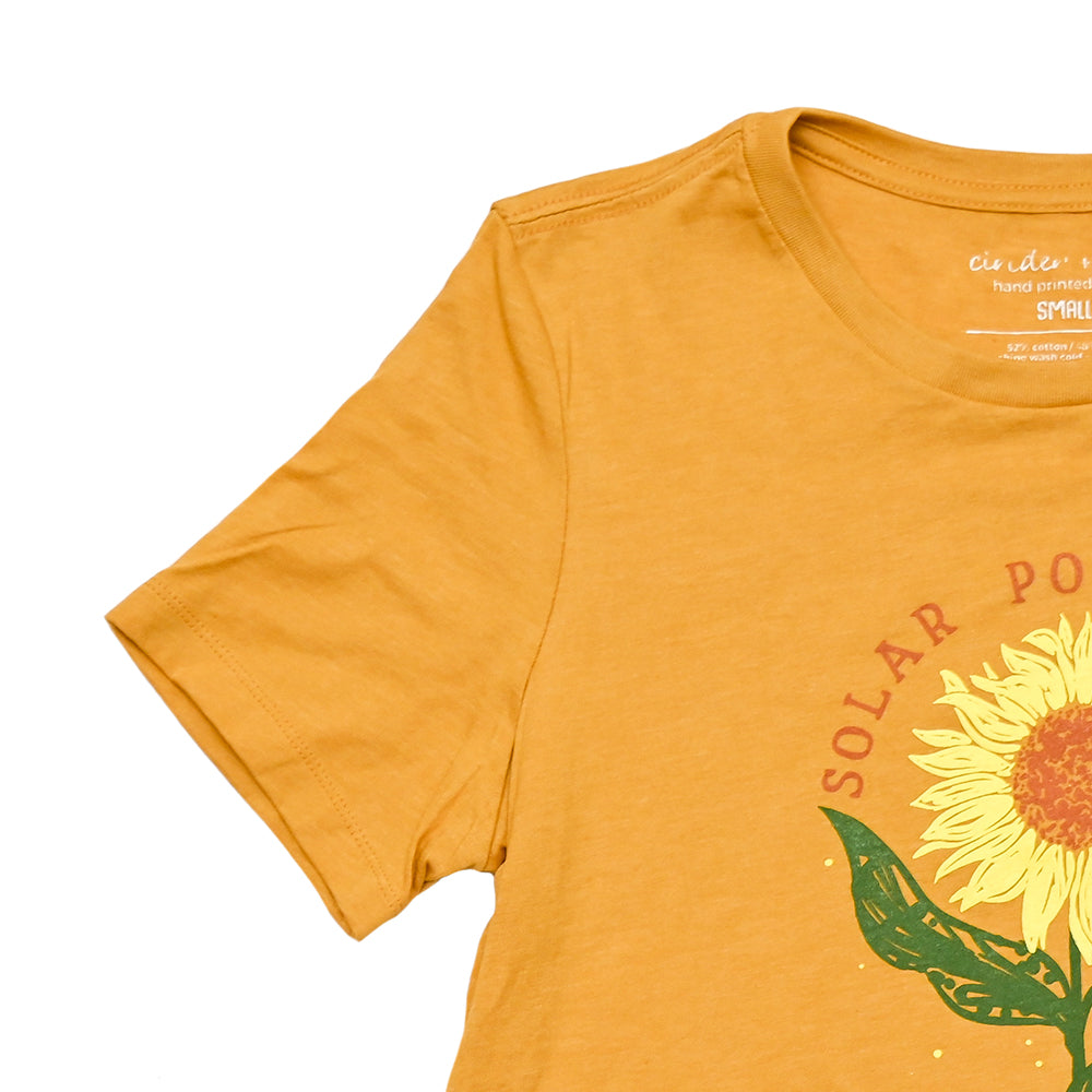 Solar Powered Sunflower Tee