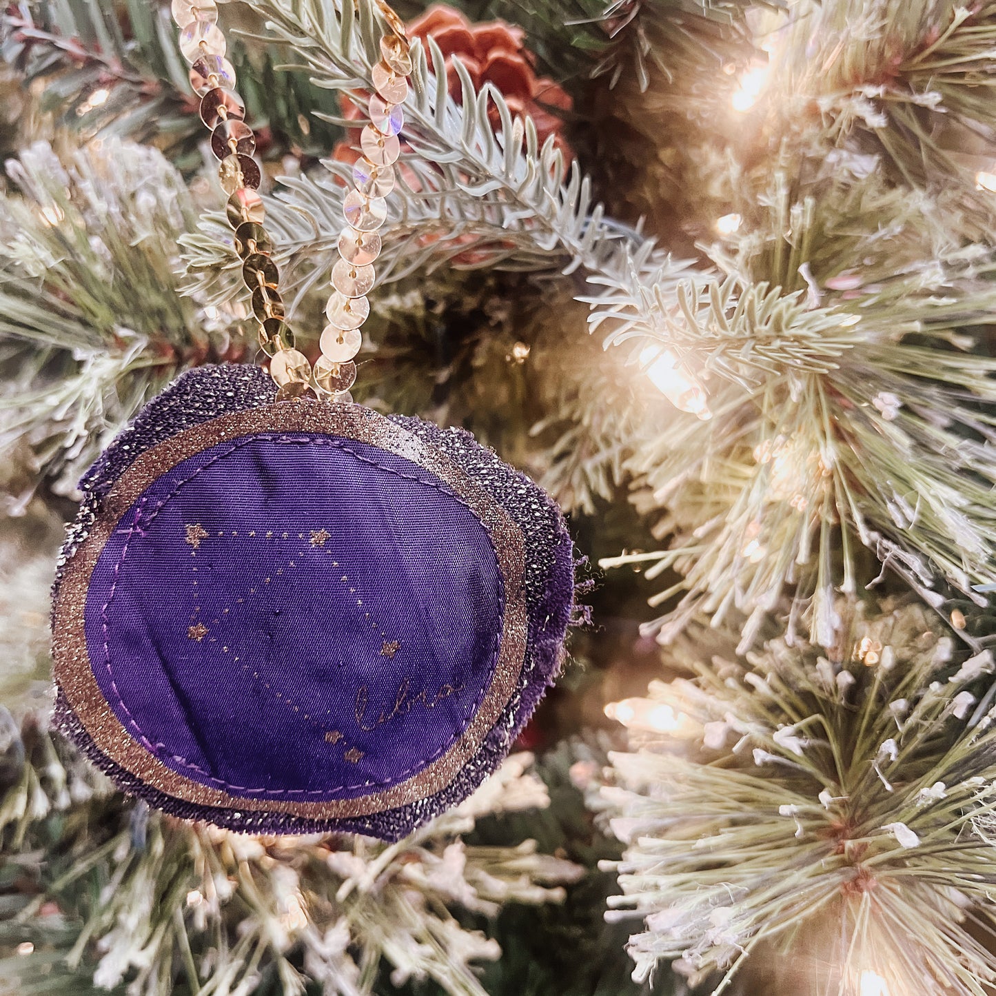 Aquarius Zodiac Plushie Ornament