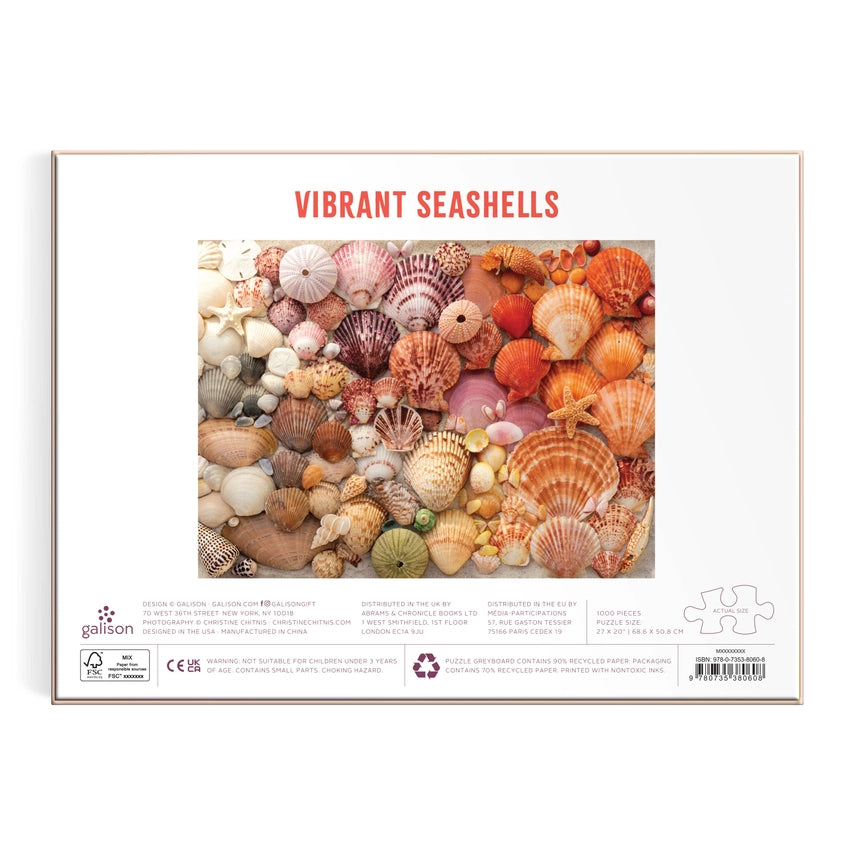 Vibrant Seashells Puzzle