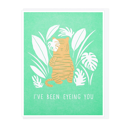 Eyeing You Greeting Card