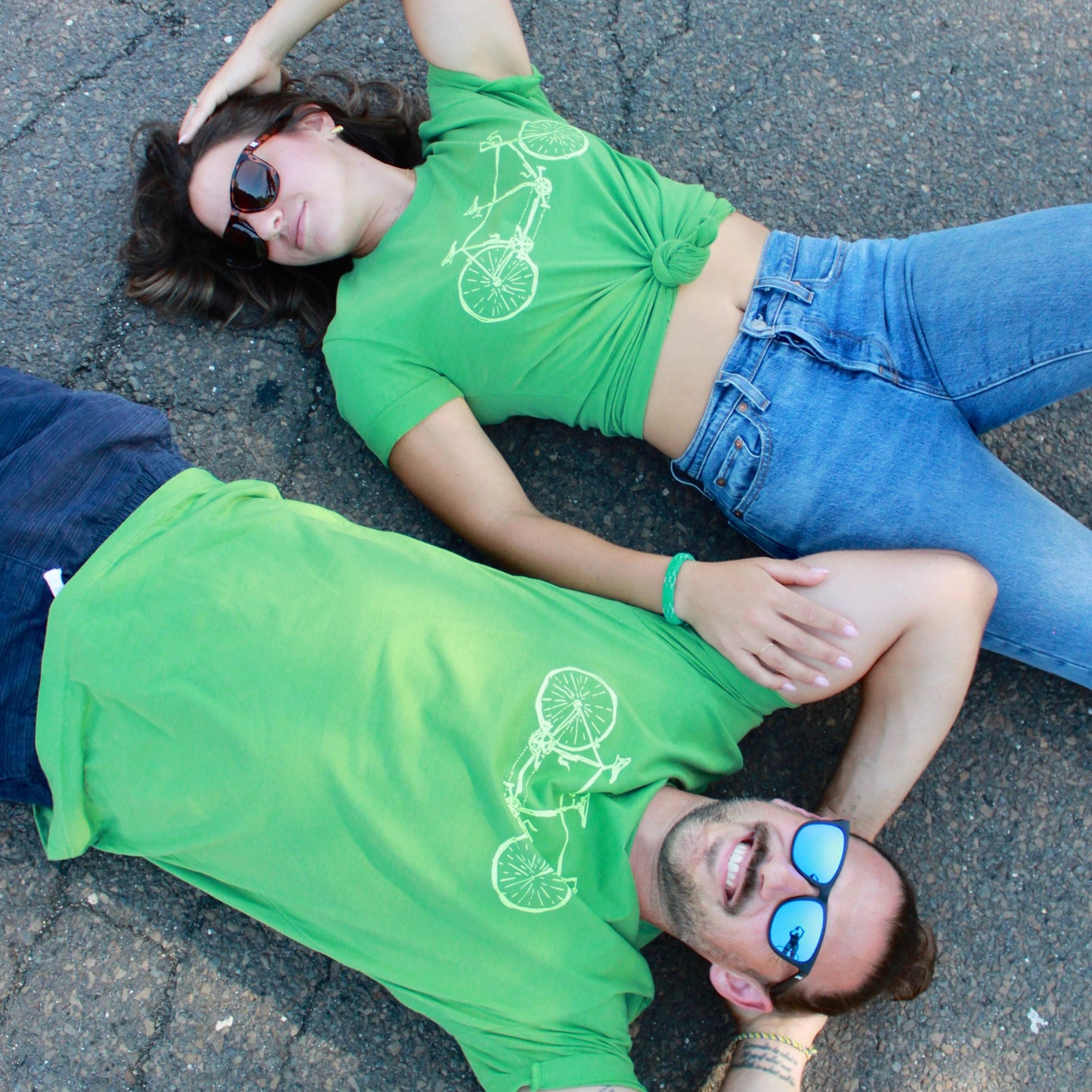 Tandem Bike Mens Tee