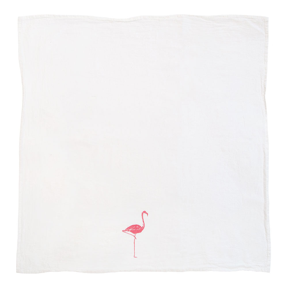 Flamingo Tea Towel