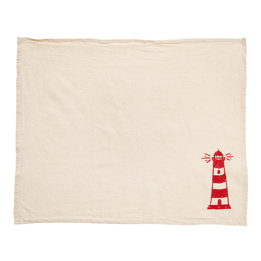 Lighthouse Cloth Napkins - Set of 4