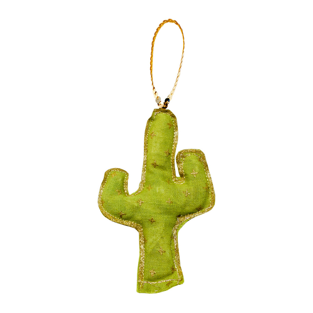 Cactus Plushie Ornament
