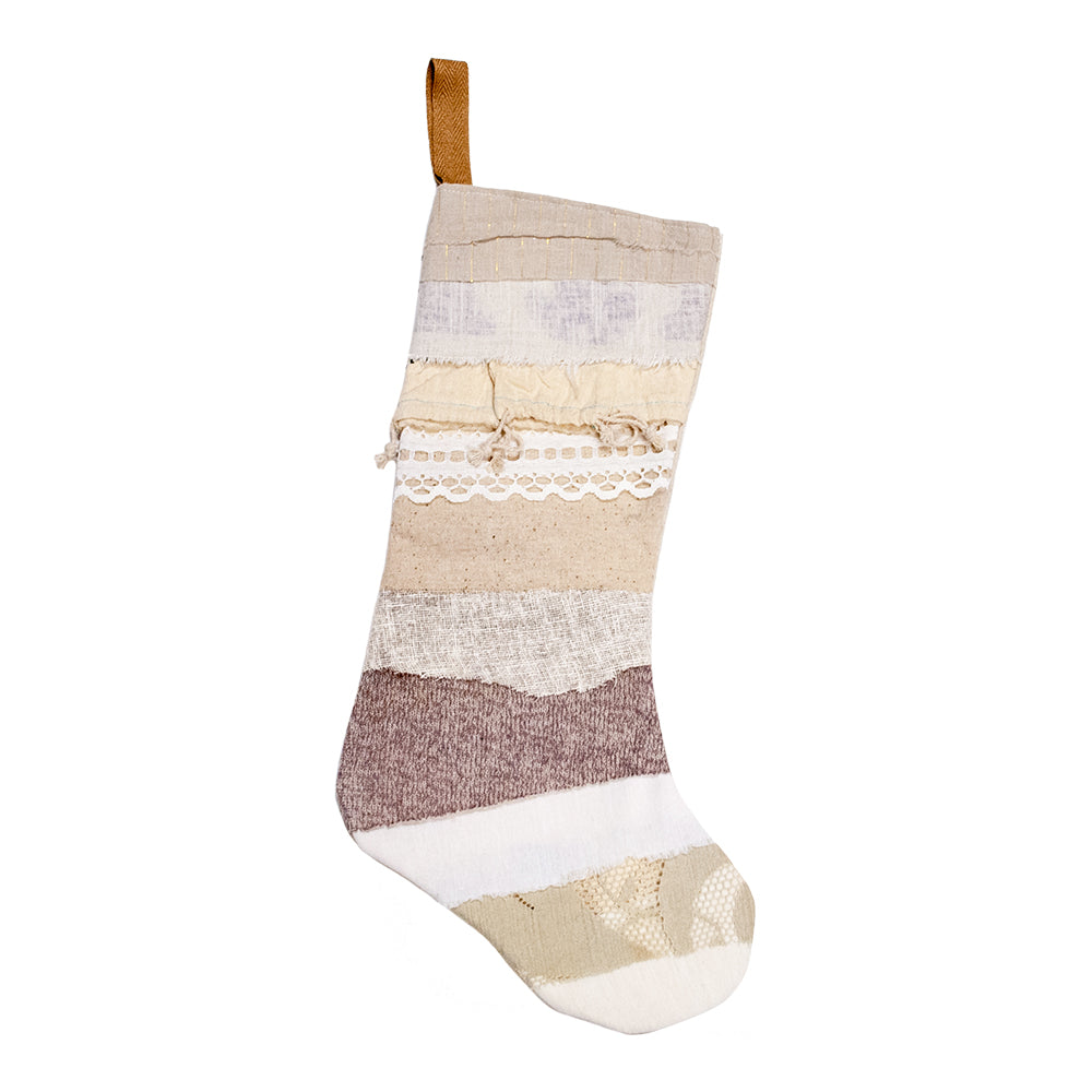 Upcycled Scrap Stocking