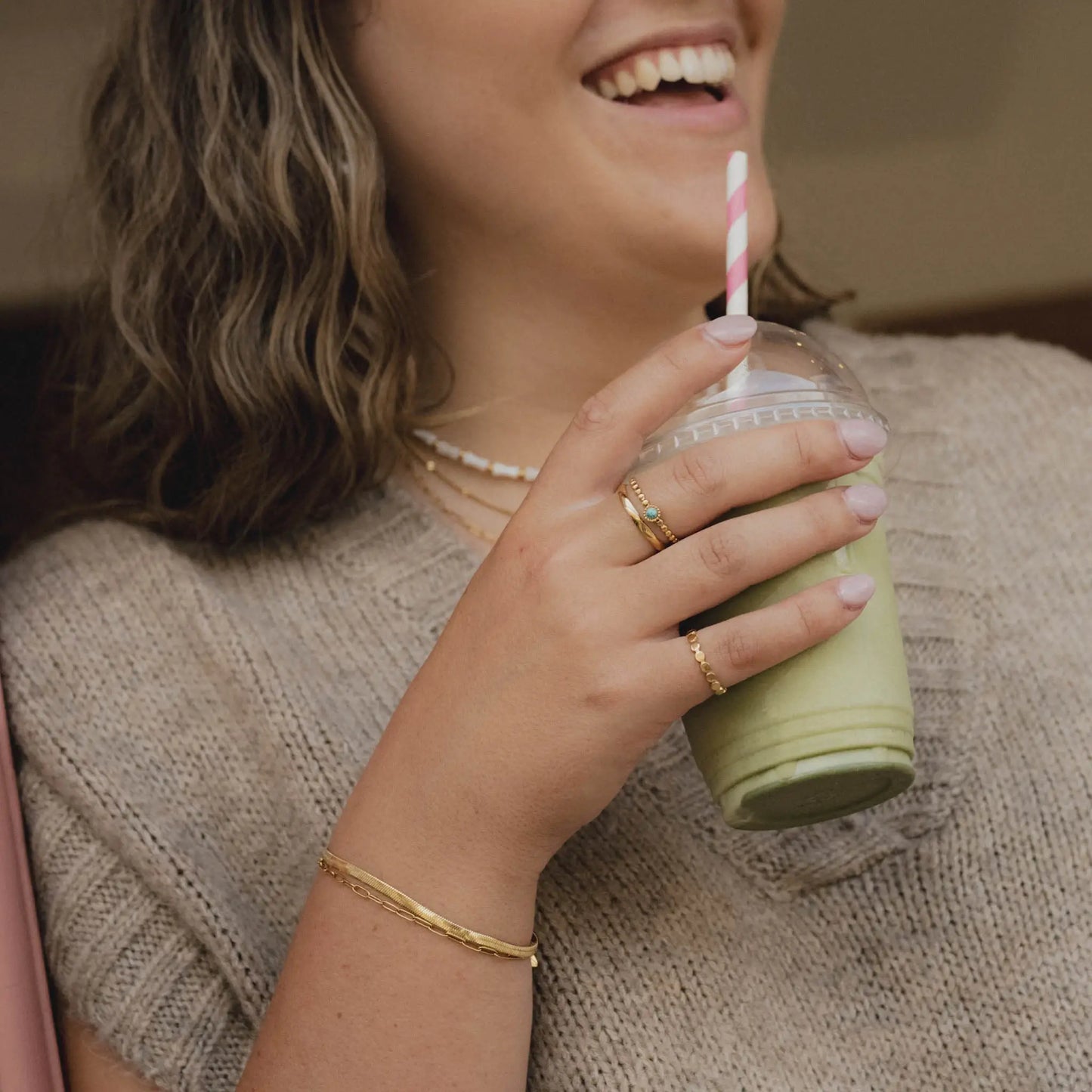 Herringbone Chain Bracelet