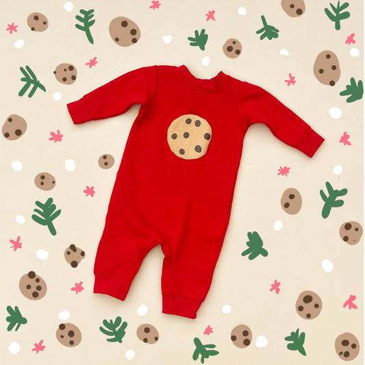 Cookie Fleece Romper