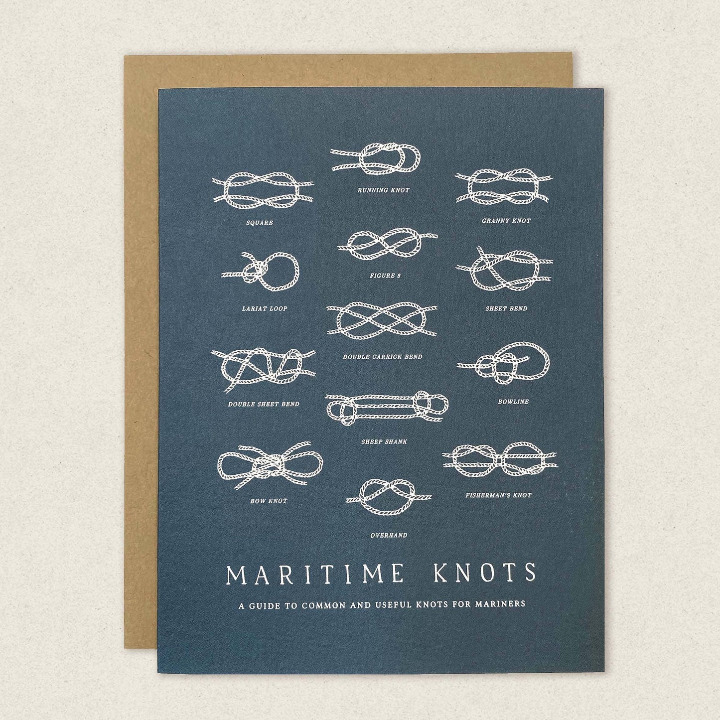 Maritime Knots Greeting Card