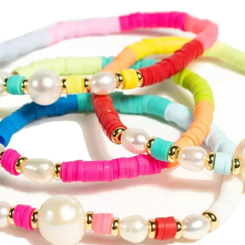 Beach Party Beaded Bracelet