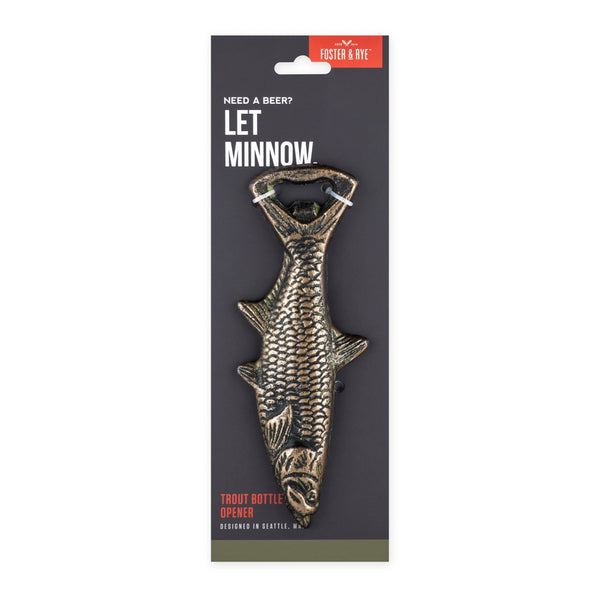 Fish Cast Iron Bottle Opener