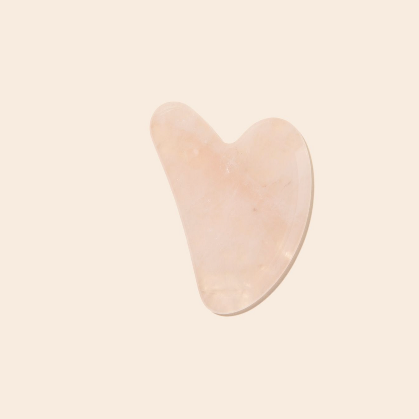 Rose Quartz Gua Sha Facial Stone