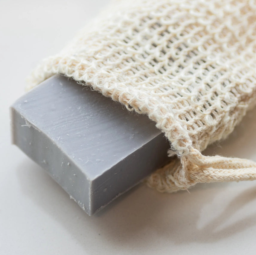 Agave Woven Soap Bag