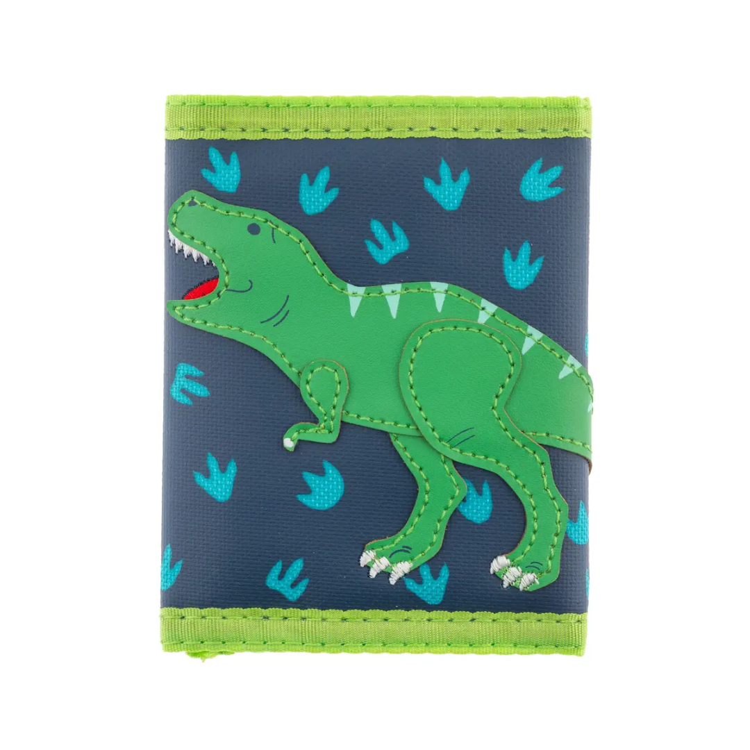 Kids Dino Tri-Fold Wallet