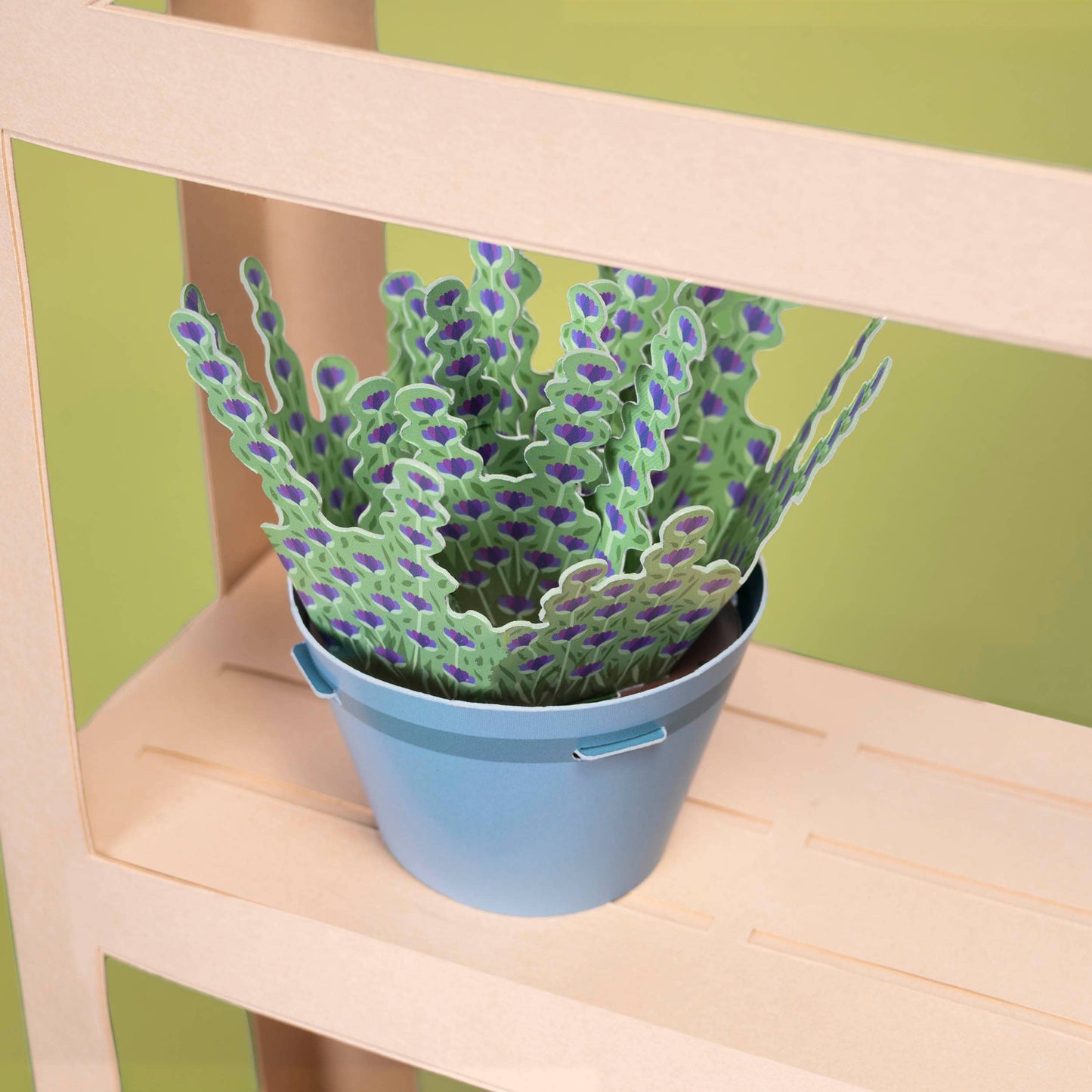 DIY Mini Paper Lavender Plant