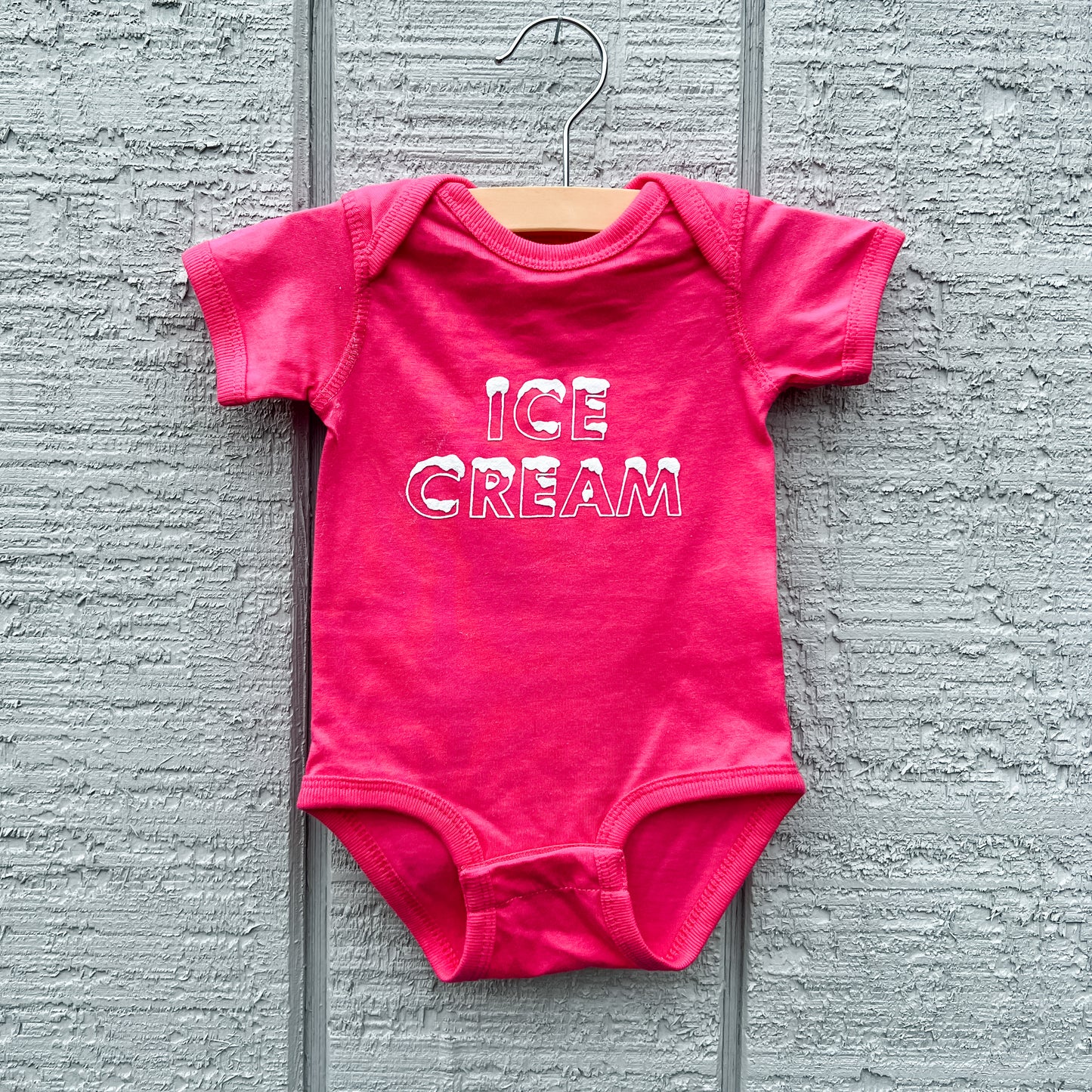 Ice Cream Onesie - Pink