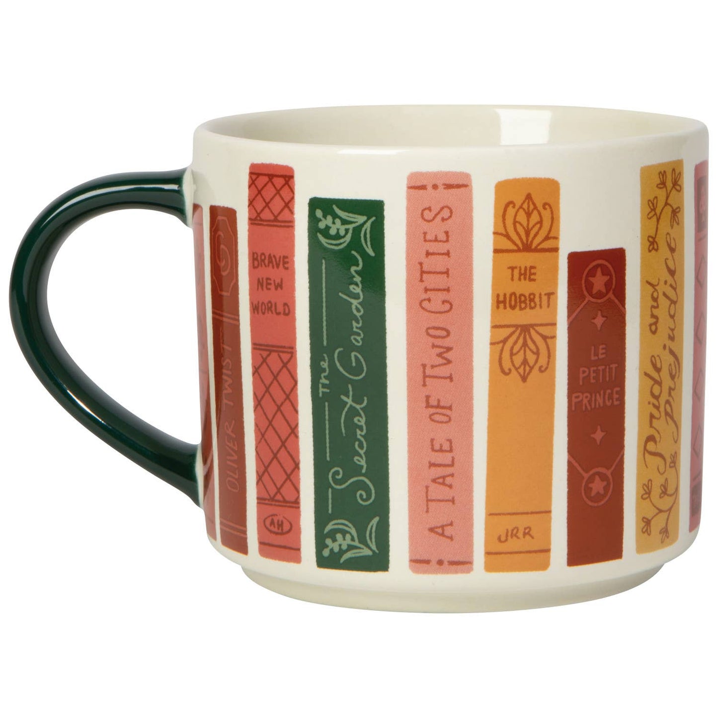 Cat Book Club Mug with Lid