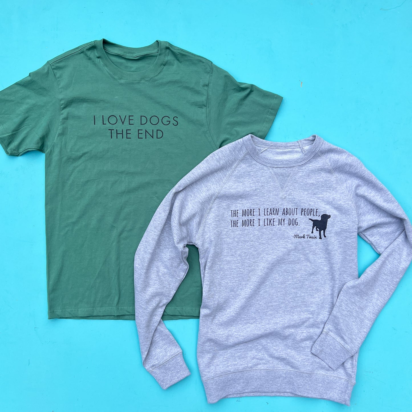 I Love Dogs Organic Tee