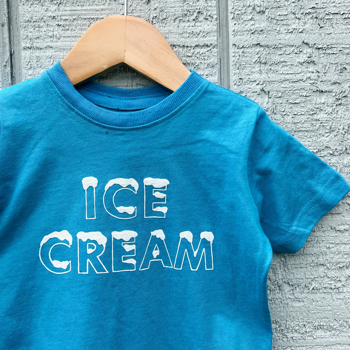 Ice Cream Toddler Tee - Blue