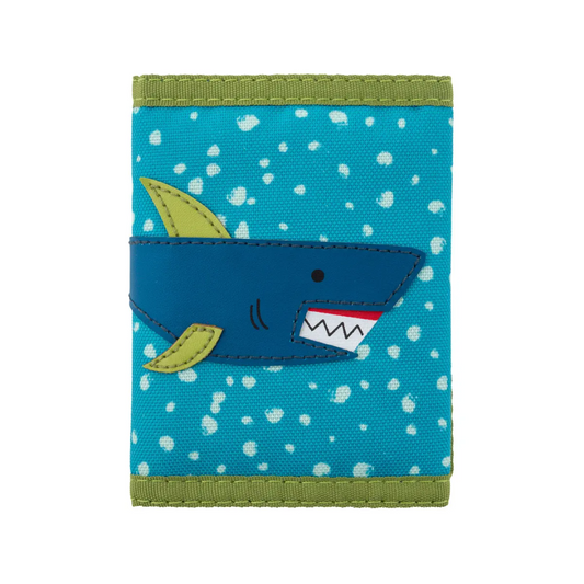 Kids Shark Tri-Fold Wallet