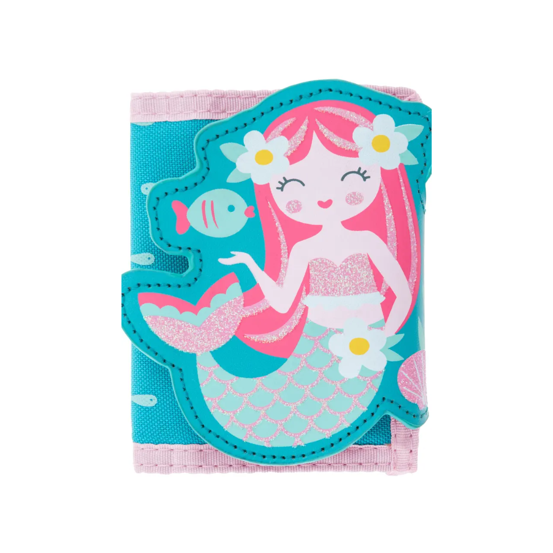 Kids Mermaid Tri-Fold Wallet