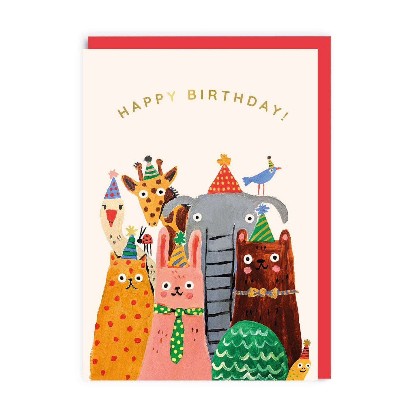 Happy Birthday Animals Card