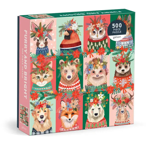 Furry & Bright 500pc Puzzle