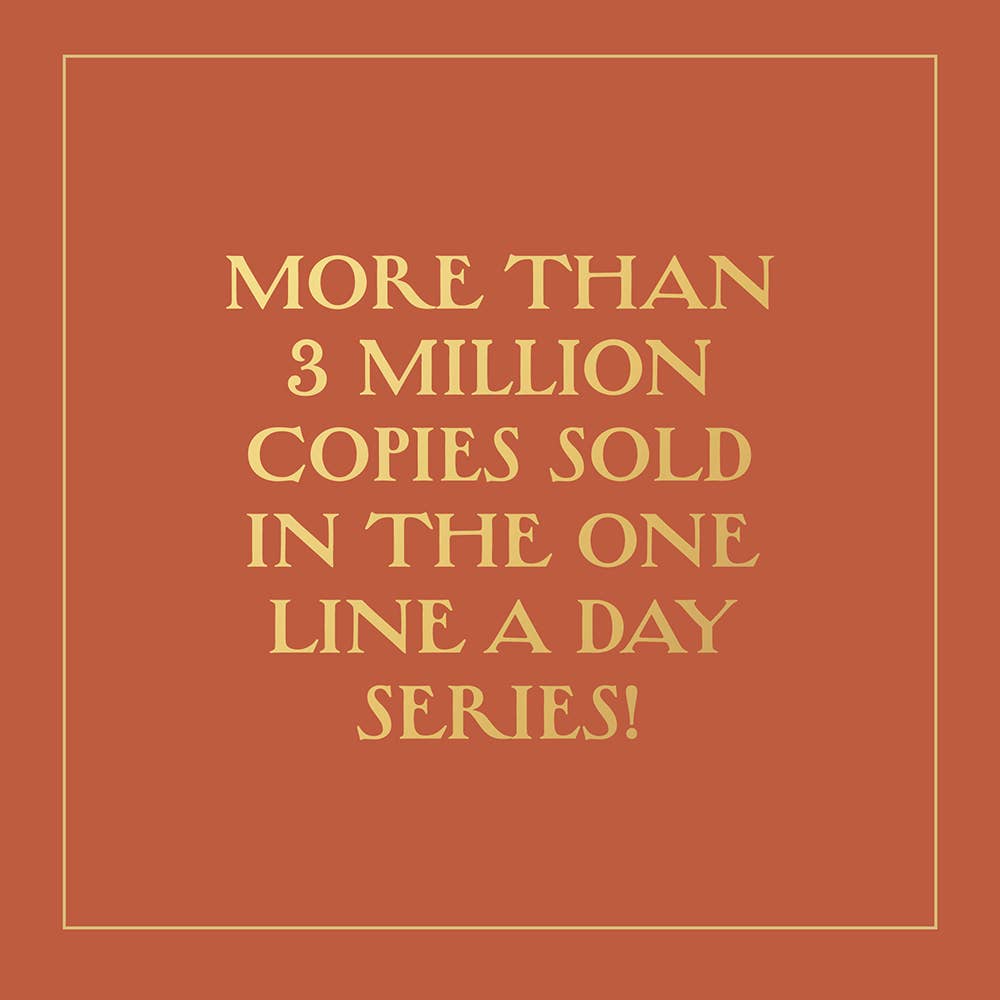 Gilded One Line a Day Journal