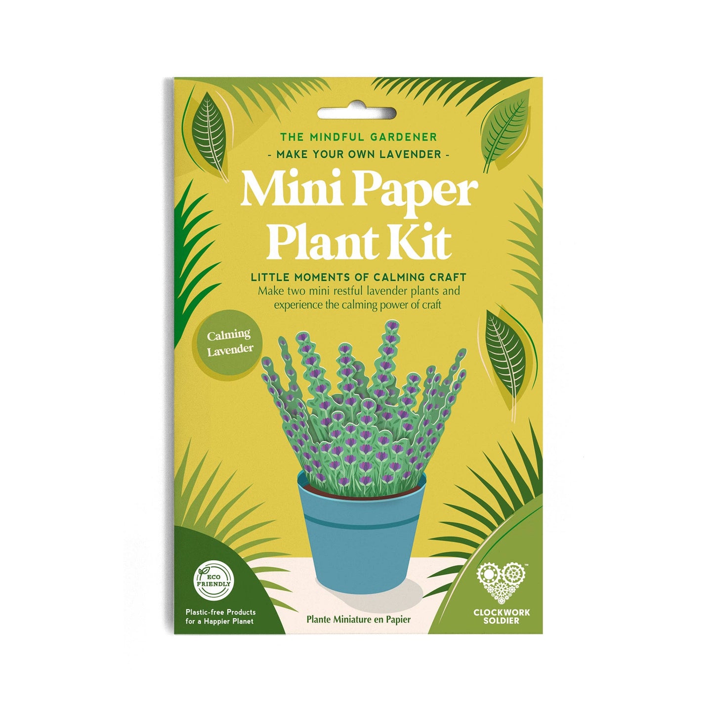 DIY Mini Paper Lavender Plant