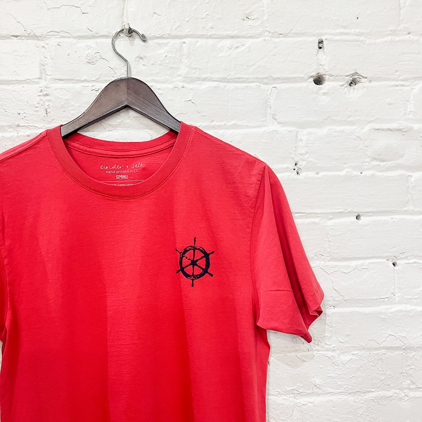 Ships Wheel Mini Organic Tee