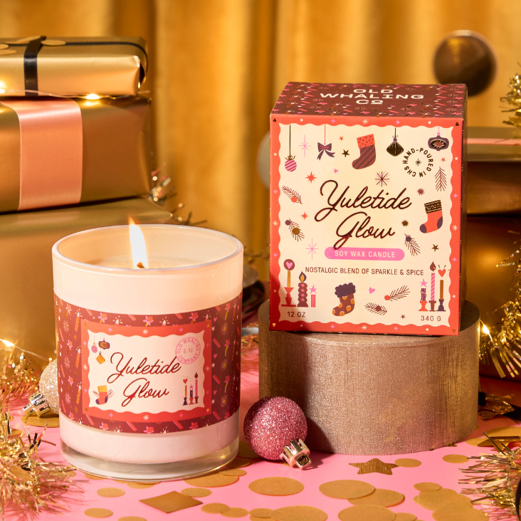 Yuletide Glow Candle