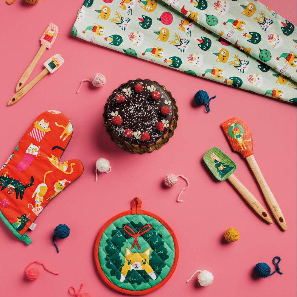 Let it Meow Silicone Spatula Set