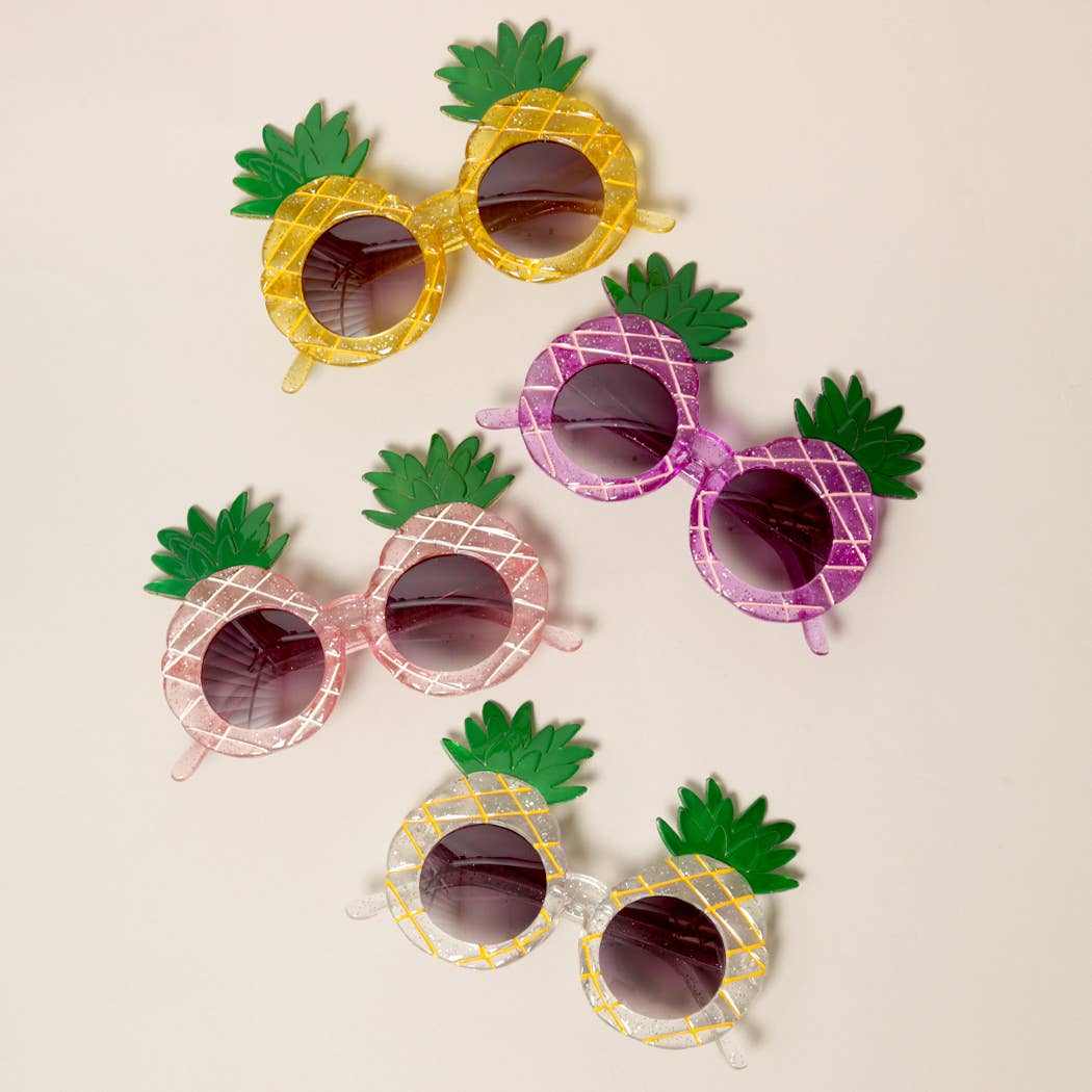 Kid's Pineapple Shaped Sunglasses