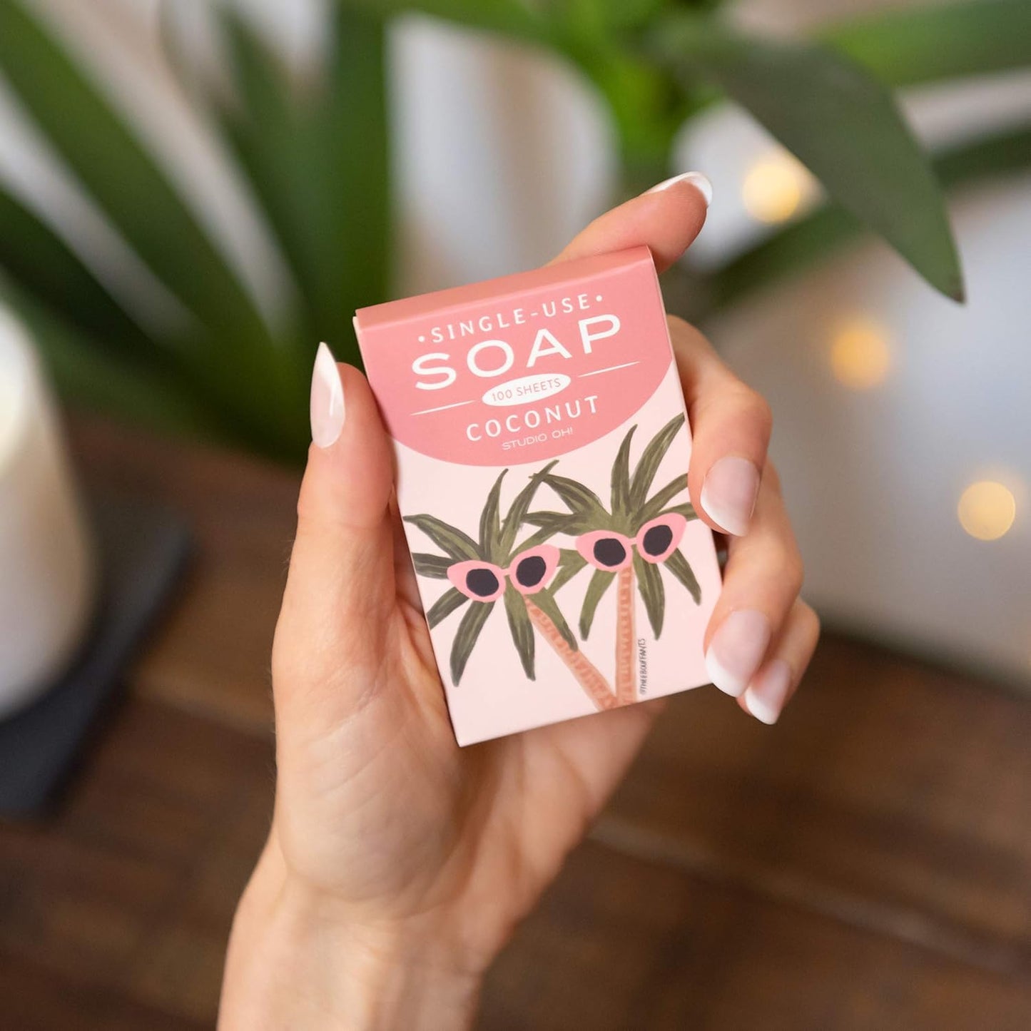 Sunny Palms Single-Use Soap Sheets