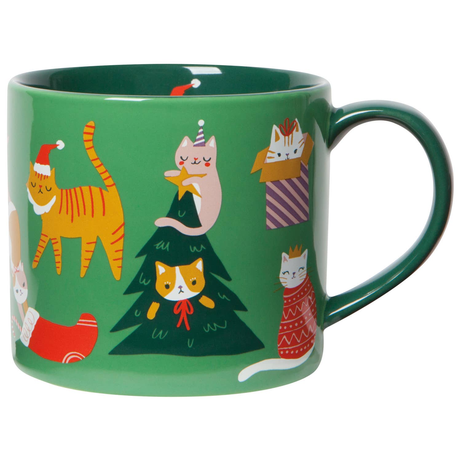 Let it Meow Christmas Cat Mug