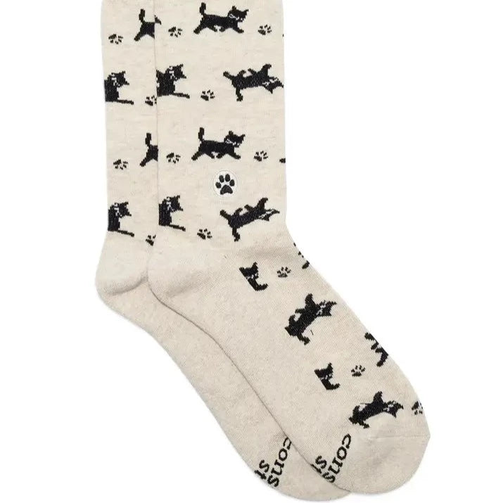 Socks That Save Cats - Black