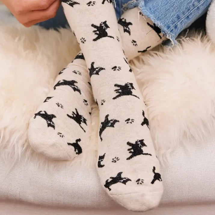 Socks That Save Cats - Black