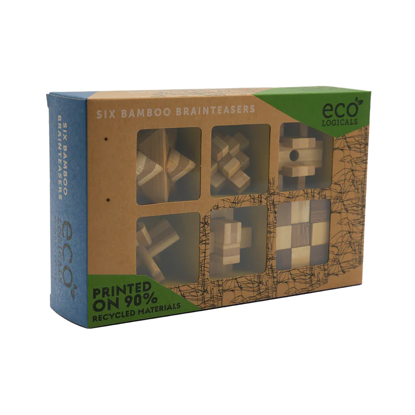 Project Genius - Eco Wood Puzzle Set