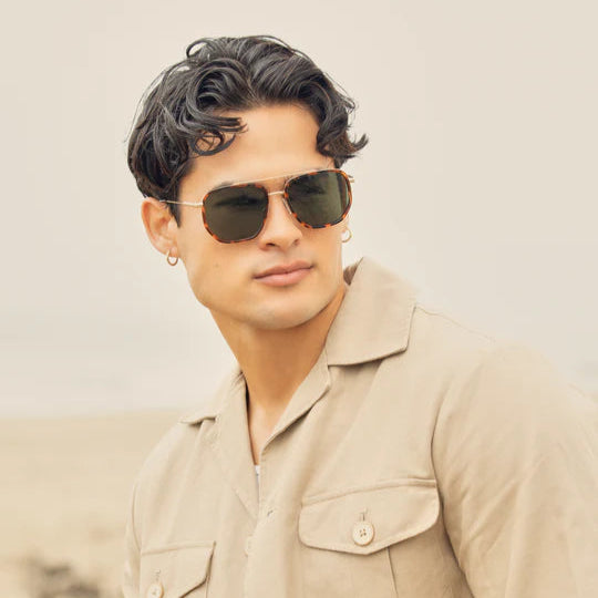 Crystal Brown & Tortoise Sunglasses